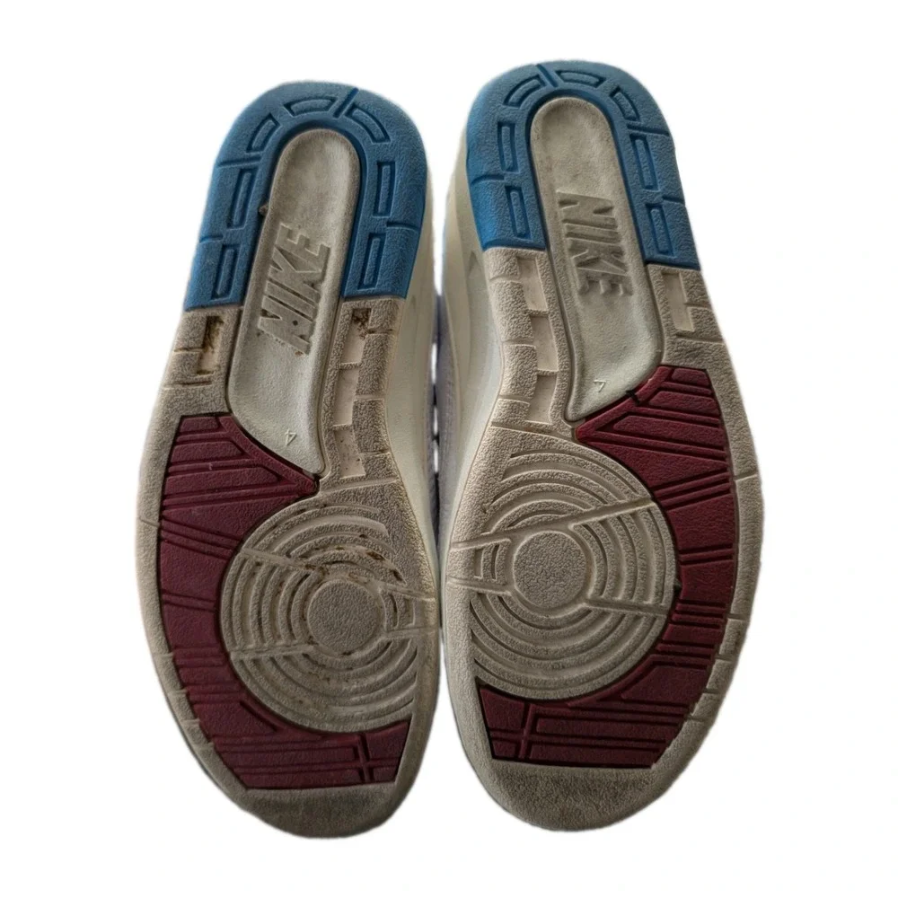 Air Jordan 2 Retro Low Look Up in the Air Women's 5.5 DX4401-146 White Blue Red
